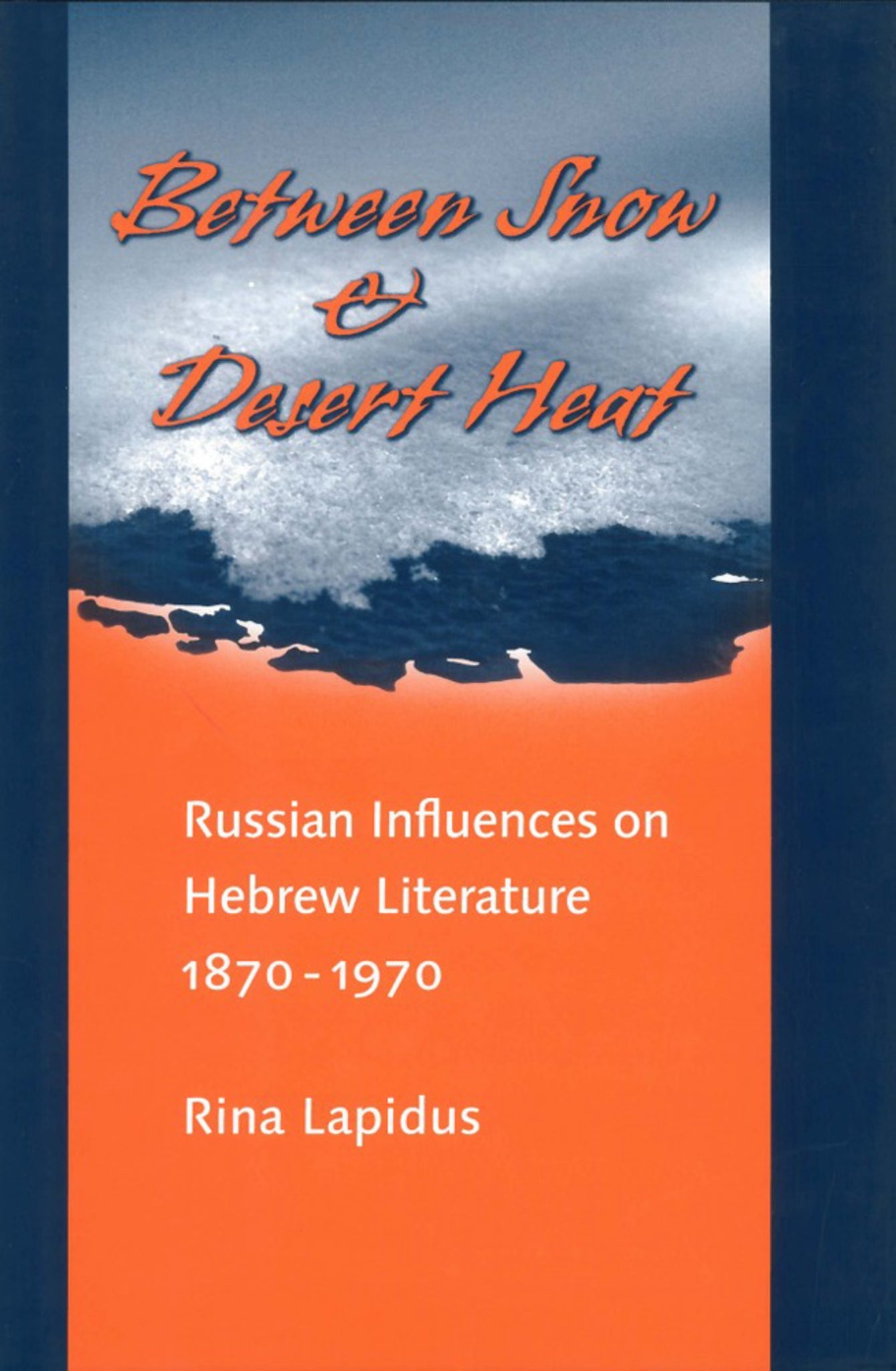 Cover image for Between Snow and Desert Heat ISBN 9780878204519